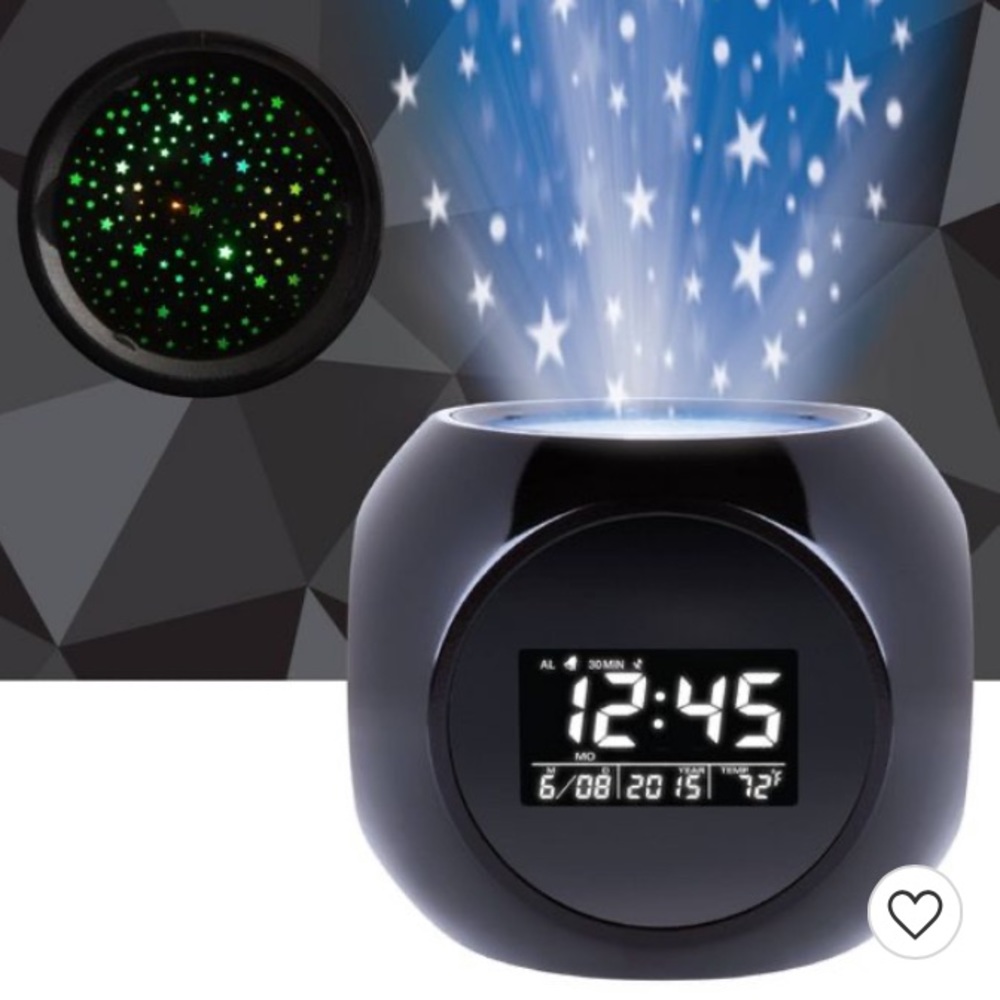Star Projection Alarm Clock